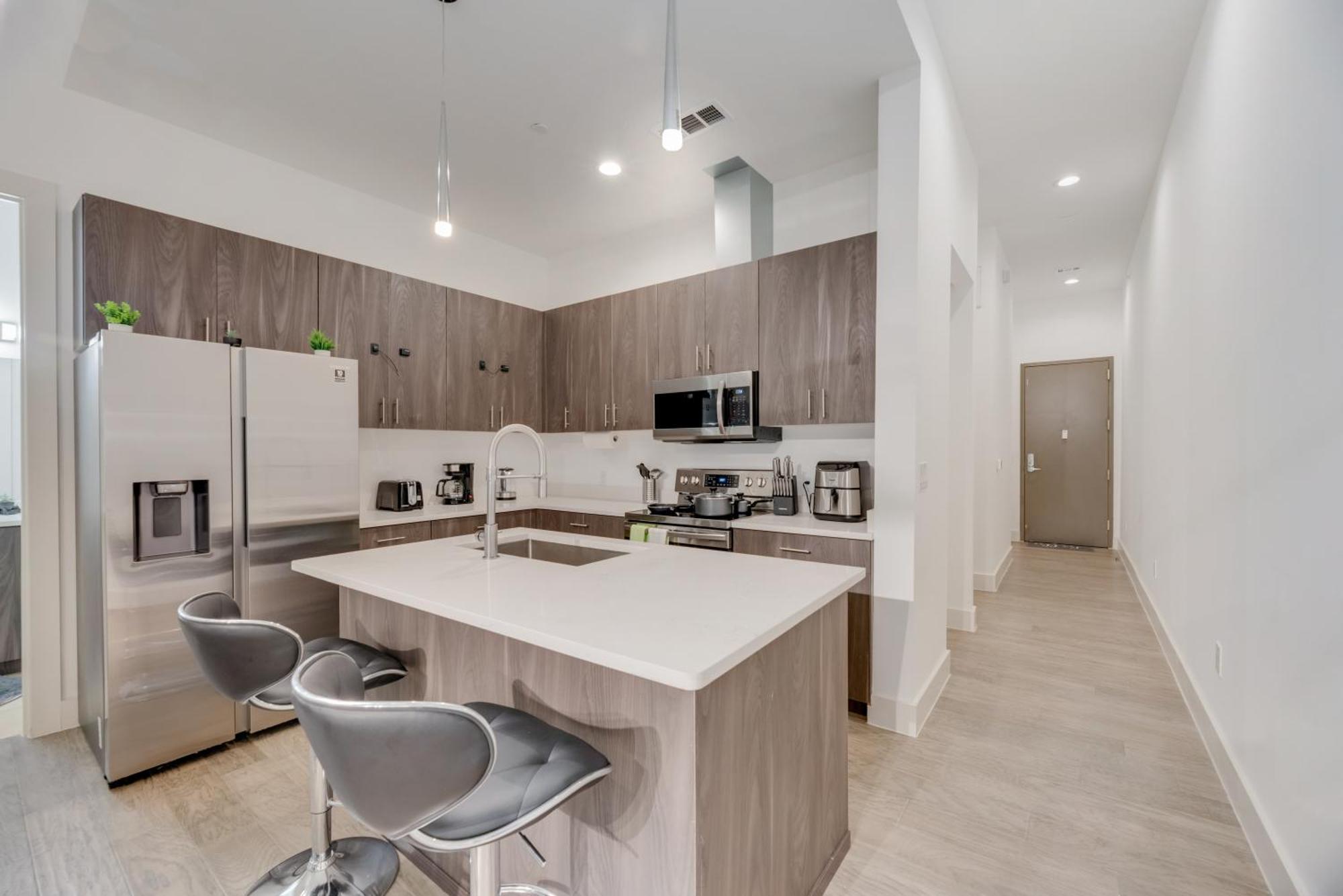 Snazzy Loft Style 2Br I Gym I Parking I Workspace Dallas Extérieur photo