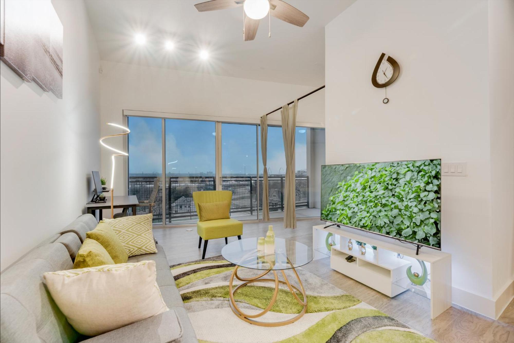 Snazzy Loft Style 2Br I Gym I Parking I Workspace Dallas Extérieur photo